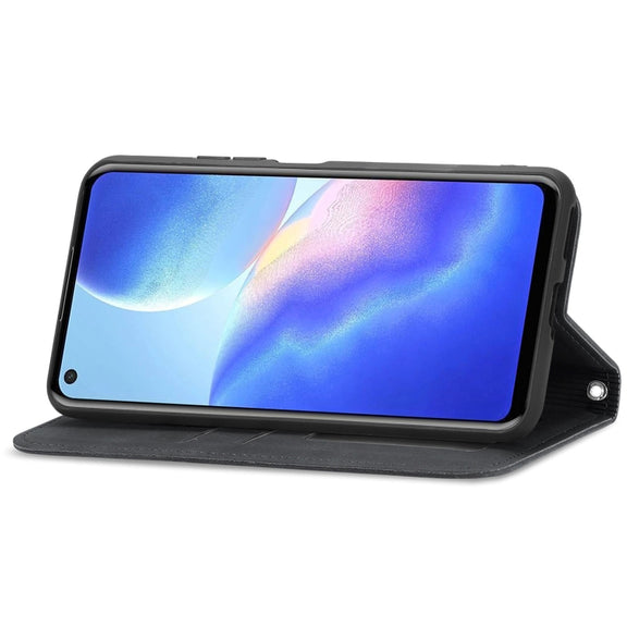 For Blackview A90 Retro Skin Feel Business Magnetic Horizontal Flip Leather Case with Holder & Card Slots & Wallet & Photo Frame(Black)