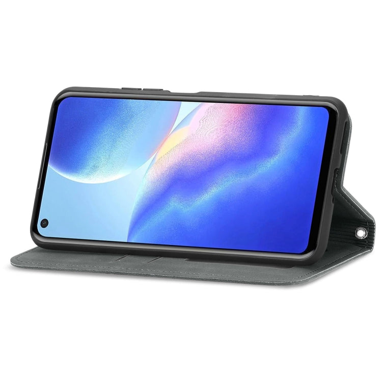 For Blackview A90 Retro Skin Feel Business Magnetic Horizontal Flip Leather Case with Holder & Card Slots & Wallet & Photo Frame(Gray) - More Brand by PMC TechLife | Online Shopping South Africa | PMC TechLife | Buy Now Pay Later Mobicred