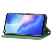 For Blackview A90 Retro Skin Feel Business Magnetic Horizontal Flip Leather Case with Holder & Card Slots & Wallet & Photo Frame(Green)