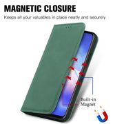 For Blackview A90 Retro Skin Feel Business Magnetic Horizontal Flip Leather Case with Holder & Card Slots & Wallet & Photo Frame(Green)