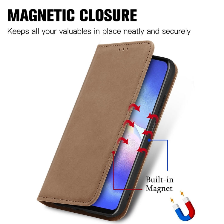 For Blackview A90 Retro Skin Feel Business Magnetic Horizontal Flip Leather Case with Holder & Card Slots & Wallet & Photo Frame(Brwon) - More Brand by PMC TechLife | Online Shopping South Africa | PMC TechLife