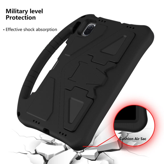 For Huawei MatePad 11 ���2021��� EVA Flat Anti Falling Protective Case Shell with Holder(Black)
