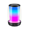 P4 LED Portable Bluetooth Wireless Bass Waterproof Outdoor Speaker Support AUX / TF Card / USB(Black) - Desktop Speaker by PMC TechLife | Online Shopping South Africa | PMC TechLife | Buy Now Pay Later Mobicred