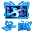For Huawei MediaPad M5 8.4 / M6 8.4/ M3 8.0 / M3 8.4 / T3 8.0 / Honor Waterplay 8.0 Butterfly Kickstand EVA Children Tablet Case(Blue) - Honor by PMC TechLife | Online Shopping South Africa | PMC TechLife | Buy Now Pay Later Mobicred