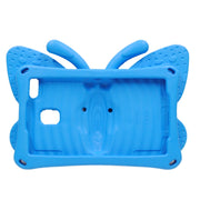 For Huawei MediaPad M5 8.4 / M6 8.4/ M3 8.0 / M3 8.4 / T3 8.0 / Honor Waterplay 8.0 Butterfly Kickstand EVA Children Tablet Case(Blue)