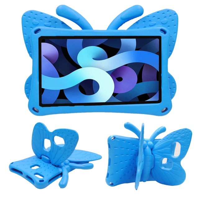 For Huawei MediaPad M5 8.4 / M6 8.4/ M3 8.0 / M3 8.4 / T3 8.0 / Honor Waterplay 8.0 Butterfly Kickstand EVA Children Tablet Case(Blue) - Honor by PMC TechLife | Online Shopping South Africa | PMC TechLife | Buy Now Pay Later Mobicred