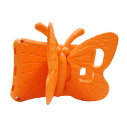 For Huawei MediaPad M5 8.4 / M6 8.4/ M3 8.0 / M3 8.4 / T3 8.0 / Honor Waterplay 8.0 Butterfly Kickstand EVA Children Tablet Case(Orange)