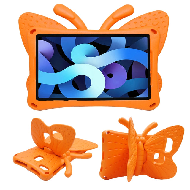 For Huawei MediaPad M5 8.4 / M6 8.4/ M3 8.0 / M3 8.4 / T3 8.0 / Honor Waterplay 8.0 Butterfly Kickstand EVA Children Tablet Case(Orange) - Honor by PMC TechLife | Online Shopping South Africa | PMC TechLife | Buy Now Pay Later Mobicred