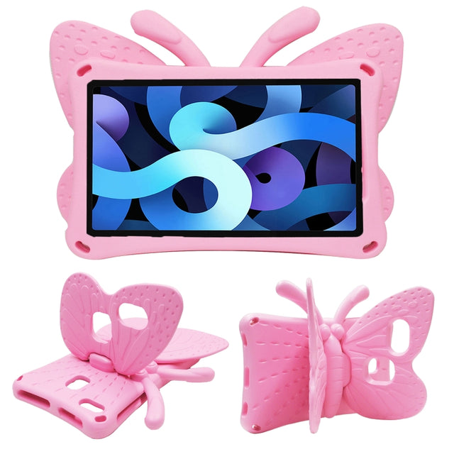 For Huawei MediaPad M5 8.4 / M6 8.4/ M3 8.0 / M3 8.4 / T3 8.0 / Honor Waterplay 8.0 Butterfly Kickstand EVA Children Tablet Case(Pink) - Honor by PMC TechLife | Online Shopping South Africa | PMC TechLife | Buy Now Pay Later Mobicred
