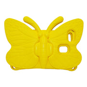 For Lenovo Tab E8 TB8304F / N 8.0 Butterfly Bracket Style EVA Children Falling Proof Cover Protective Case(Yellow)