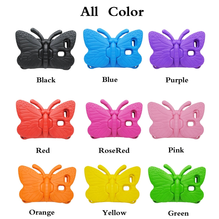 For Lenovo Tab E8 TB8304F / N 8.0 Butterfly Bracket Style EVA Children Falling Proof Cover Protective Case(Pink)