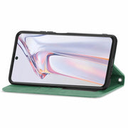 For Blackview A100 Retro Skin Feel Business Magnetic Horizontal Flip Leather Case with Holder & Card Slots & Wallet & Photo Frame(Green)