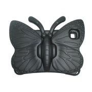 For Huawei MatePad T 10s 10.1 / T10 9.7 Butterfly Bracket Style EVA Children Falling Proof Cover Protective Case(Black)