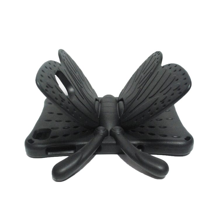 For Huawei MatePad T 10s 10.1 / T10 9.7 Butterfly Bracket Style EVA Children Falling Proof Cover Protective Case(Black) - Huawei by PMC TechLife | Online Shopping South Africa | PMC TechLife | Buy Now Pay Later Mobicred