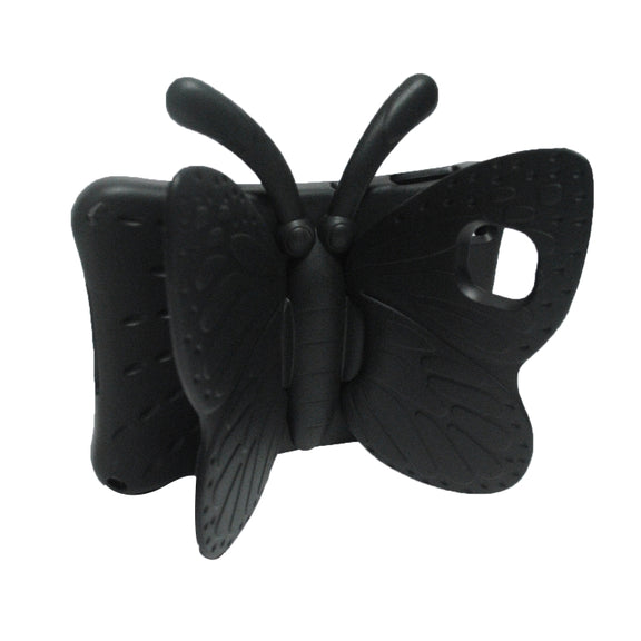 For Huawei MatePad T 10s 10.1 / T10 9.7 Butterfly Bracket Style EVA Children Falling Proof Cover Protective Case(Black)