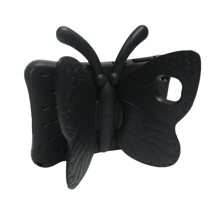For Huawei MatePad T 10s 10.1 / T10 9.7 Butterfly Bracket Style EVA Children Falling Proof Cover Protective Case(Black)