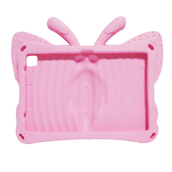 For Huawei MatePad T 10s 10.1 / T10 9.7 Butterfly Bracket Style EVA Children Falling Proof Cover Protective Case(Pink)