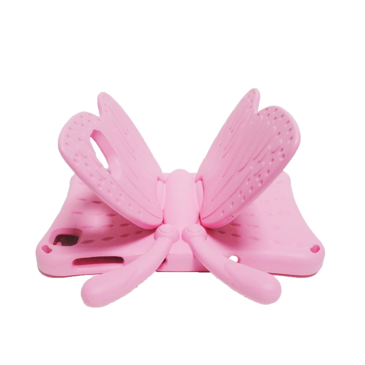 For Huawei MatePad T 10s 10.1 / T10 9.7 Butterfly Bracket Style EVA Children Falling Proof Cover Protective Case(Pink) - Huawei by PMC TechLife | Online Shopping South Africa | PMC TechLife | Buy Now Pay Later Mobicred