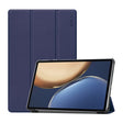 For Honor Tablet V7 Pro ENKAY Custer Texture Horizontal Flip PU+PC Leather Case with Three-folding Holder & Sleep / Wake-up Function(Dark Blue) - Honor by ENKAY | Online Shopping South Africa | PMC TechLife | Buy Now Pay Later Mobicred