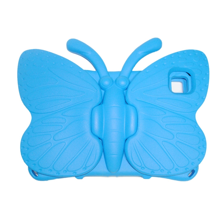 For Lenovo Tab M10 Plus TB-X606F/X 10.1 Butterfly Bracket Style EVA Children Falling Proof Cover Protective Case(Blue) - free shipping - PMC TechLife - Order now!