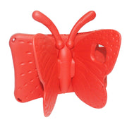 For Lenovo Tab M10 Plus TB-X606F/X 10.1 Butterfly Bracket Style EVA Children Falling Proof Cover Protective Case(Red)