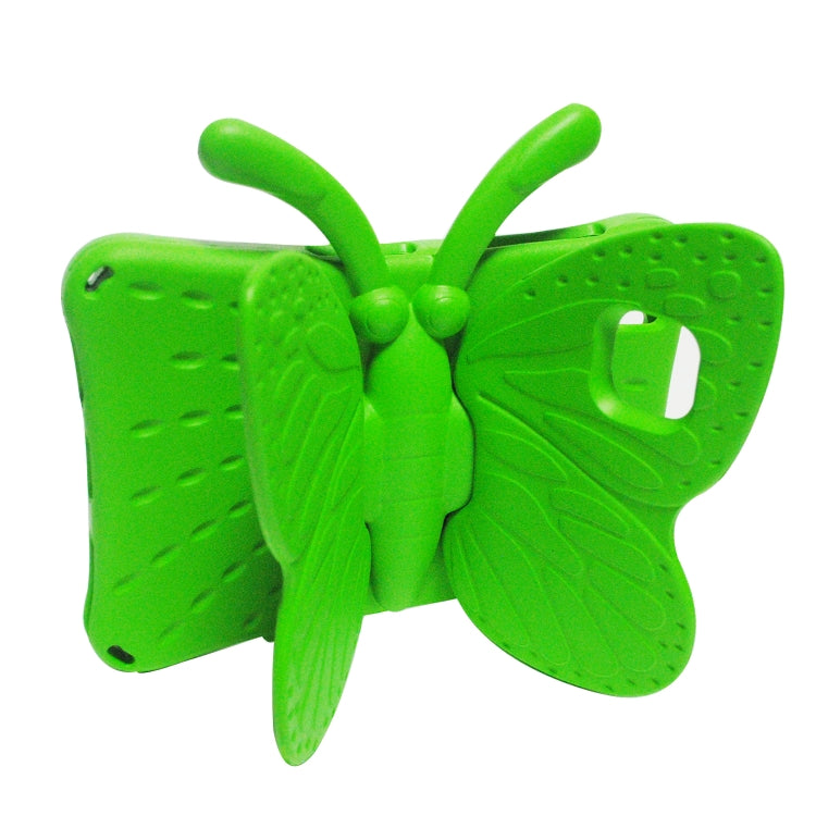 For Lenovo Tab M10 Plus TB-X606F/X 10.1 Butterfly Bracket Style EVA Children Falling Proof Cover Protective Case(Green) - Lenovo by PMC TechLife | Online Shopping South Africa | PMC TechLife | Buy Now Pay Later Mobicred