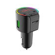 G61 FM Transmitter Music MP3 Player QC3.0 Type-C Quick Charge Support 5.0 Hands-free Car Kit - Bluetooth Car Kits by PMC TechLife | Online Shopping South Africa | PMC TechLife | Buy Now Pay Later Mobicred