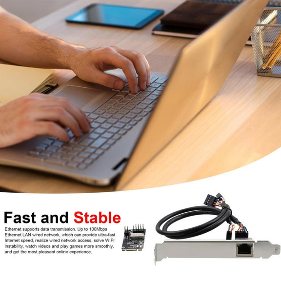 RTL8111H 1000M M.2 (B-KeyM-Key) to PCI-E Gigabit Ethernet Network Card
