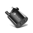 002 40W Dual Port PD USB-C / Type-C Fast Charger for iPhone / iPad Series, UK Plug(Black) - free shipping - PMC TechLife - Order now!