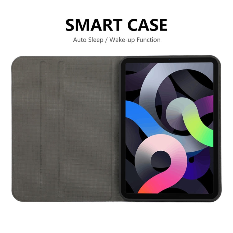 For iPad mini 2024 / mini 6 ENKAY Horizontal Flip PU Leather + TPU Smart Tablet Case with Holder & Sleep / Wake-up Function(Black)