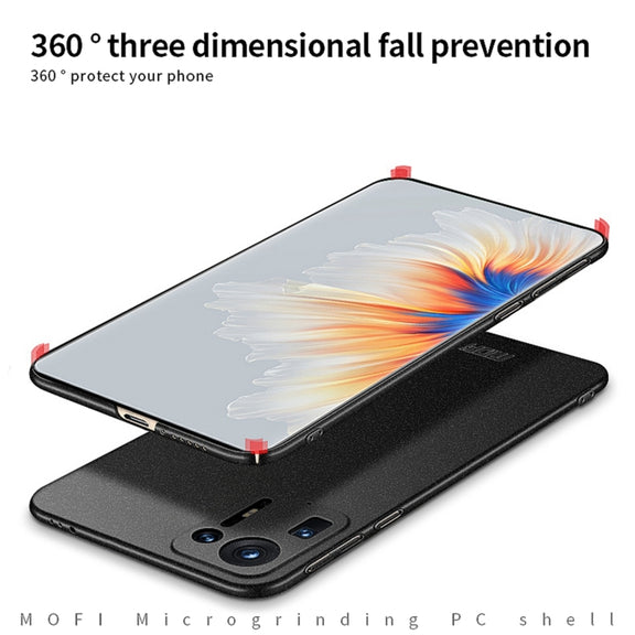 For Xiaomi Mix 4 MOFI Fandun Series Frosted PC Ultra-thin All-inclusive Case(Black)