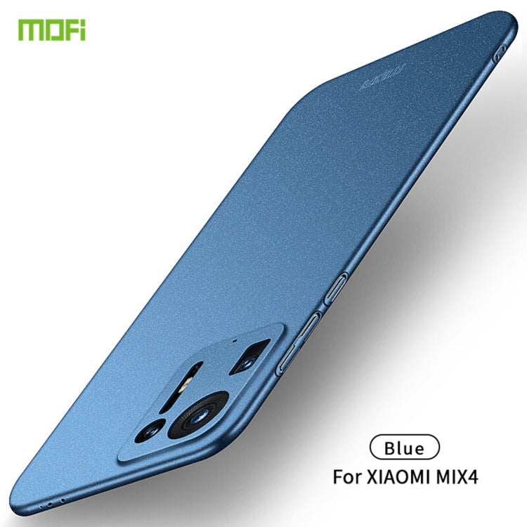 For Xiaomi Mix 4 MOFI Fandun Series Frosted PC Ultra-thin All-inclusive Case(Blue) - free shipping - PMC TechLife - Order now!