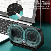 OneDer JY68 Wireless Bluetooth Speaker 3D Surround Stereo FM Radio Music Player Subwoofer(Black)