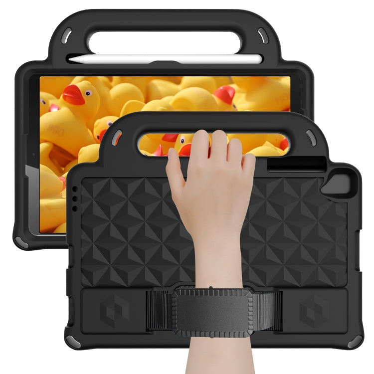 For Lenovo M10 X306X / X306F Diamond Series EVA Anti-Fall Shockproof Sleeve Protective Shell Case with Holder & Strap(Black) - free shipping - PMC TechLife - Order now!