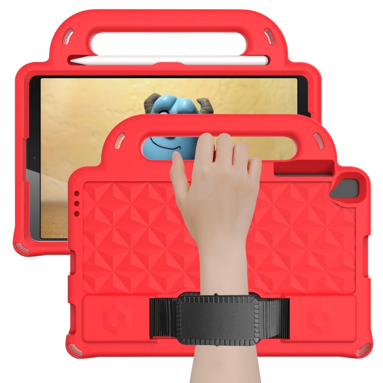For Lenovo M10 X306X / X306F Diamond Series EVA Anti-Fall Shockproof Sleeve Protective Shell Case with Holder & Strap(Red) - Lenovo by PMC TechLife | Online Shopping South Africa | PMC TechLife | Buy Now Pay Later Mobicred