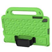 For Lenovo M10 X306X / X306F Diamond Series EVA Anti-Fall Shockproof Sleeve Protective Shell Case with Holder & Strap(Green)