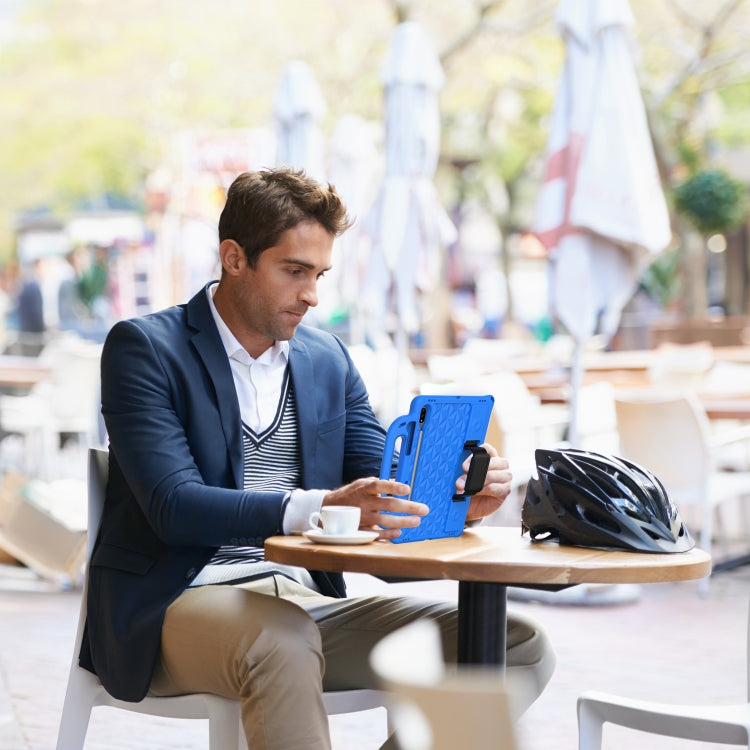 For Lenovo M10 X306X / X306F Diamond Series EVA Anti-Fall Shockproof Sleeve Protective Shell Case with Holder & Strap(Purple) - Lenovo by PMC TechLife | Online Shopping South Africa | PMC TechLife | Buy Now Pay Later Mobicred