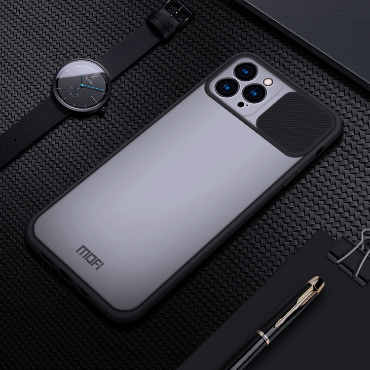 For iPhone 13 Pro Max MOFI Translucent Frosted PC + TPU Phone Case(Black) - free shipping - PMC TechLife - Order now!