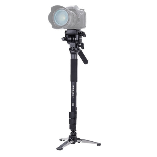 YUNTENG VCT-288 Tripod Mount Monopod with Fluid Drag Head - free shipping - PMC Jewellery - Order now!