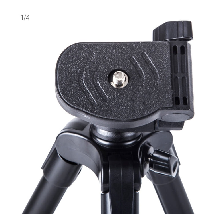 YUNTENG VCT-521 Aluminum Alloy Tripod Mount with Three-Dimensional Tripod Head - Tripods by YUNTENG | Online Shopping South Africa | PMC TechLife | Buy Now Pay Later Mobicred