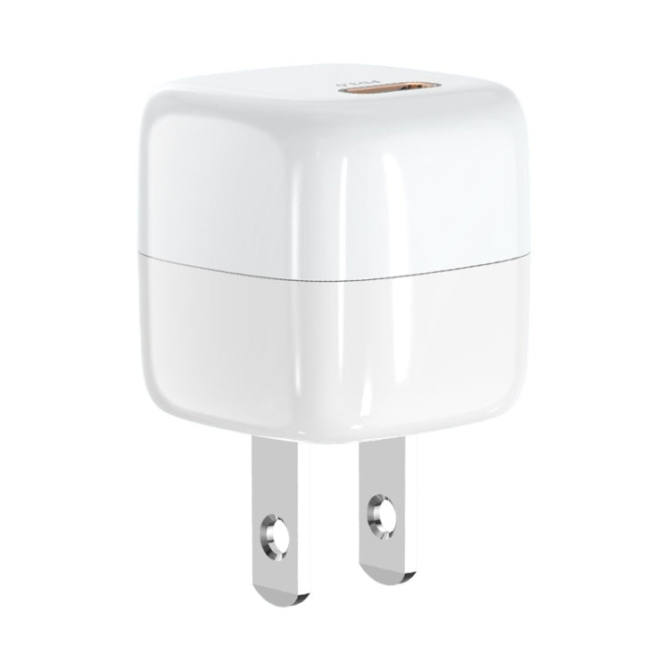 ENKAY APQ-011 Mini PD 20W USB-C / Type-C Port Fast Charger, US Plug(White) - free shipping - PMC TechLife - Order now!