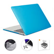 ENKAY Hat-Prince 3 in 1 Matte Laptop Protective Case + TPU Keyboard Film + Anti-dust Plugs Set for MacBook Pro 16.2 inch A2485 2021/A2880 2023, Version:EU Version(Light Blue) - free shipping - PMC Jewellery - Order now!