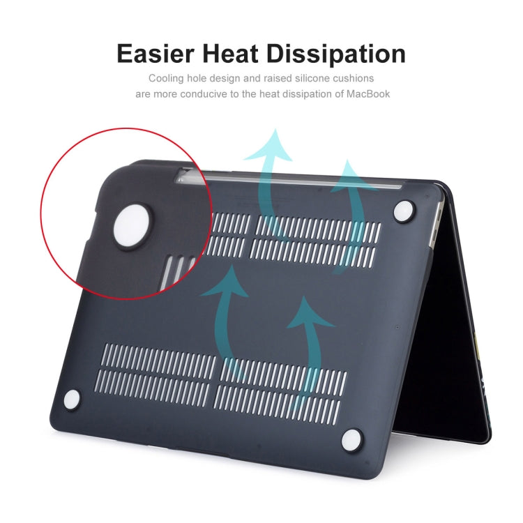 ENKAY Hat-Prince 3 in 1 Matte Laptop Protective Case + TPU Keyboard Film + Anti-dust Plugs Set for MacBook Pro 16.2 inch A2485 2021/A2880 2023, Version:EU Version(Black) - free shipping - PMC Jewellery - Order now!