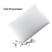 ENKAY Hat-Prince 3 in 1 Crystal Laptop Protective Case + TPU Keyboard Film + Anti-dust Plugs Set for MacBook Pro 14.2 inch A2442 2021, Version:EU Version(Black)