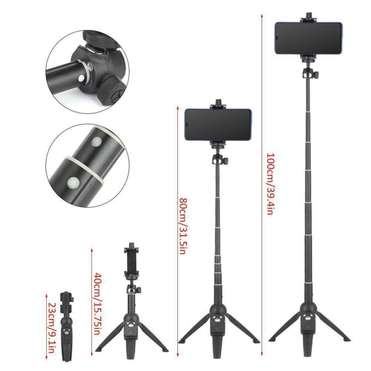 Yunteng YT-9928 3 in 1 Handheld Tripod, Monopod Selfie Stick, Bluetooth Remote Shutter for All Smartphones - Selfie Sticks by PMC TechLife | Online Shopping South Africa | PMC TechLife | Buy Now Pay Later Mobicred
