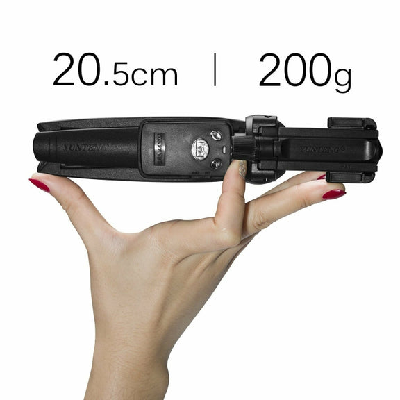Yunteng YT-9928 3 in 1 Handheld Tripod, Monopod Selfie Stick, Bluetooth Remote Shutter for All Smartphones