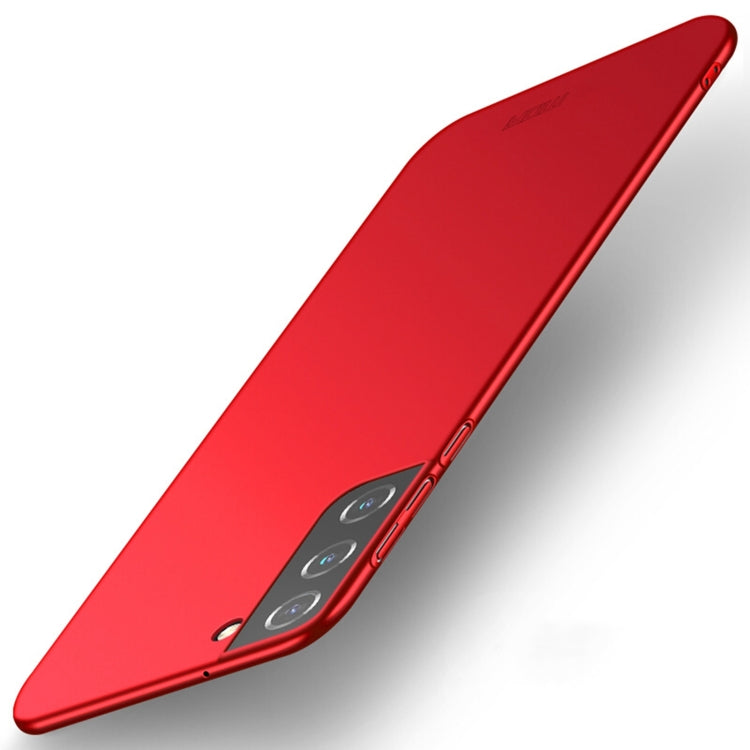 For Samsung Galaxy S22+ 5G MOFI Frosted PC Ultra-thin Hard Phone Case(Red) - Galaxy S22+ 5G Cases by MOFI | Online Shopping South Africa | PMC TechLife | Buy Now Pay Later Mobicred
