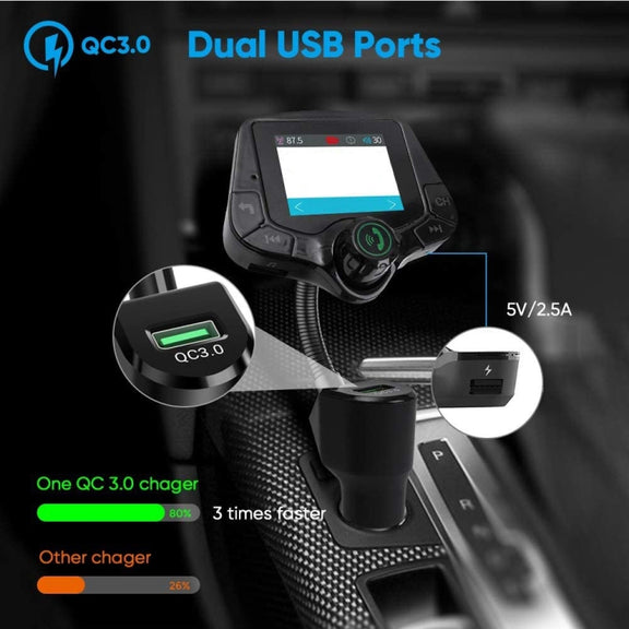 G24 Car Bluetooth MP3 Player with Wireless FM Transmitter