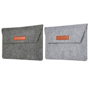 Felt Liner Bag Computer Bag Notebook Protective Cover For 15 inch(Black)