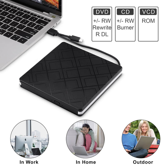 Type-C DVD Burner External Optical Drive